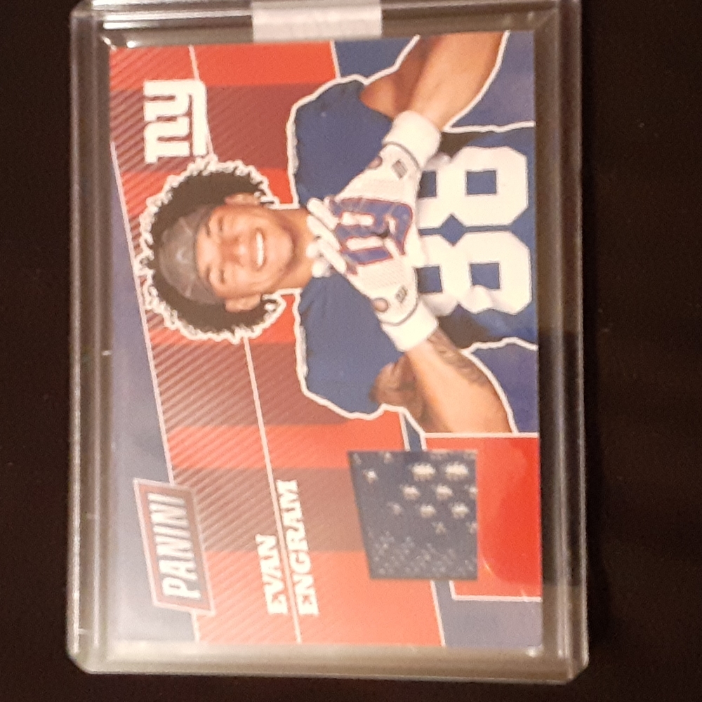 Evan Engram Game worn glove card!